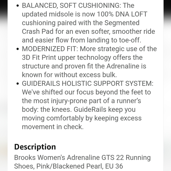 Brooks Adrenaline GTS 22 - Picture 15 of 16